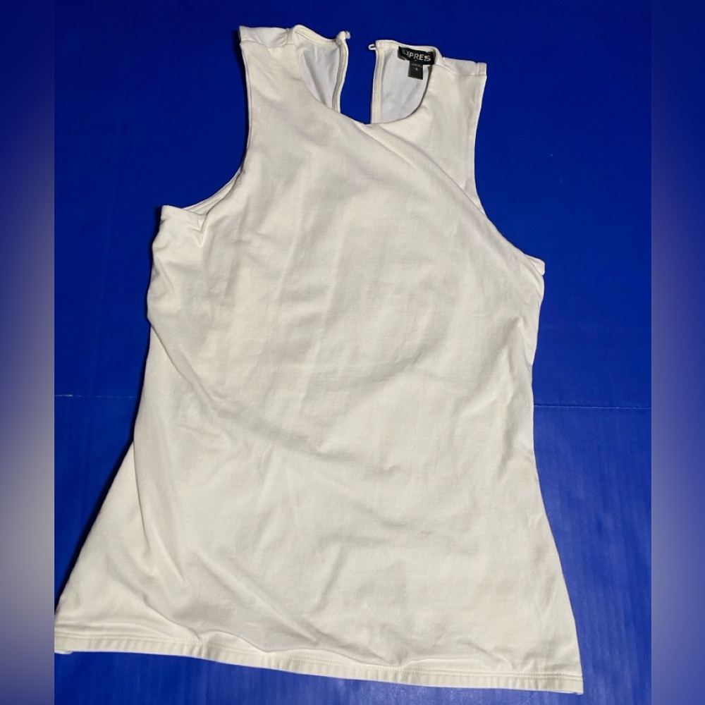 Express Classic Cream Tank Top Size S/P